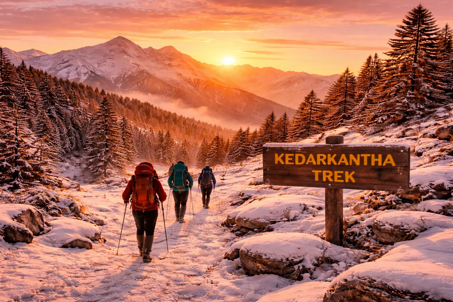 Kedarkantha Trek in Uttarakhand