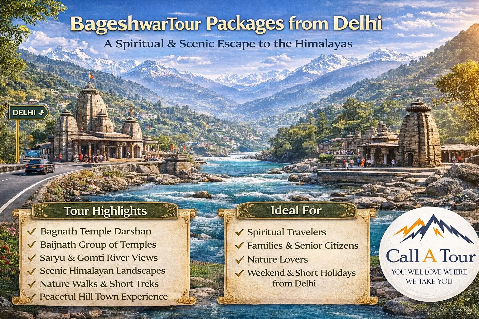 Bageshwar Tour Packages From Delhi