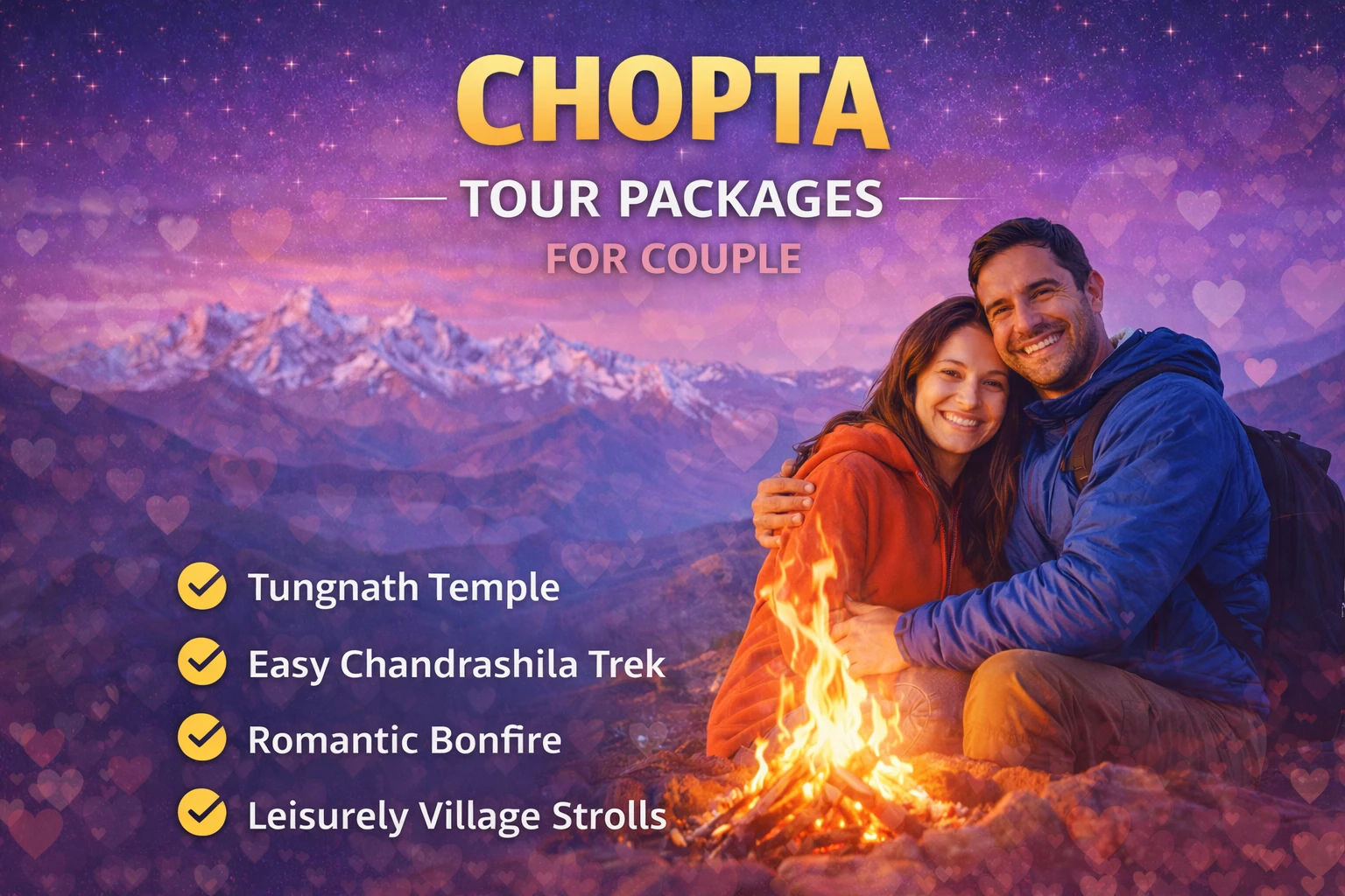 Chopta Tour Packages For Couple