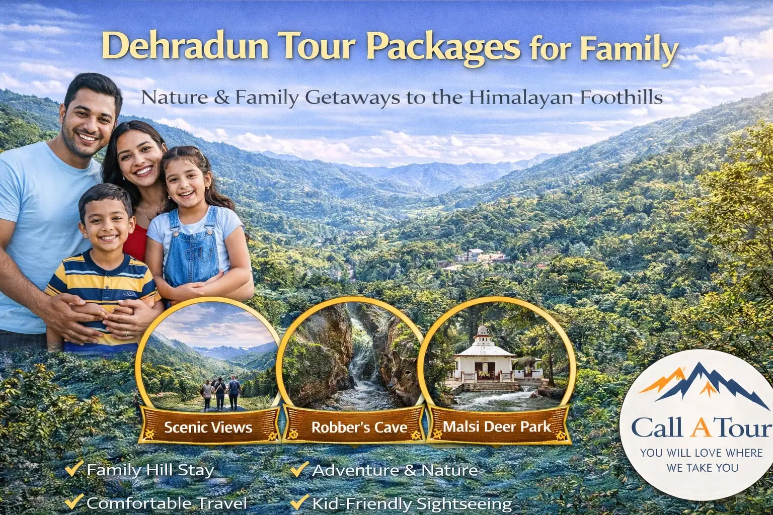 Dehradun Tour Packages For Family