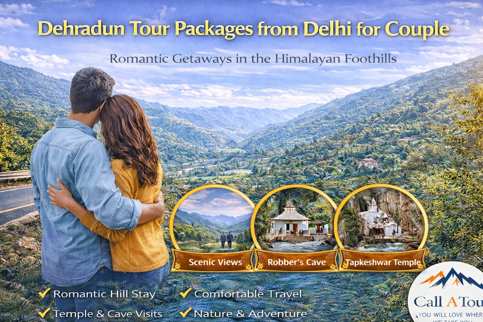 Dehradun Tour Packages From Delhi For Couple