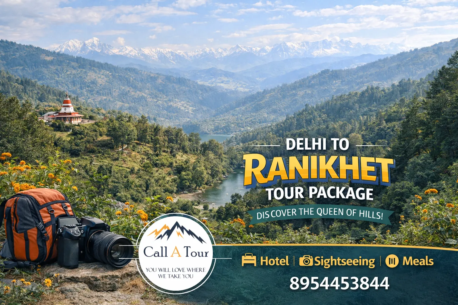 Delhi To Ranikhet Tour Package