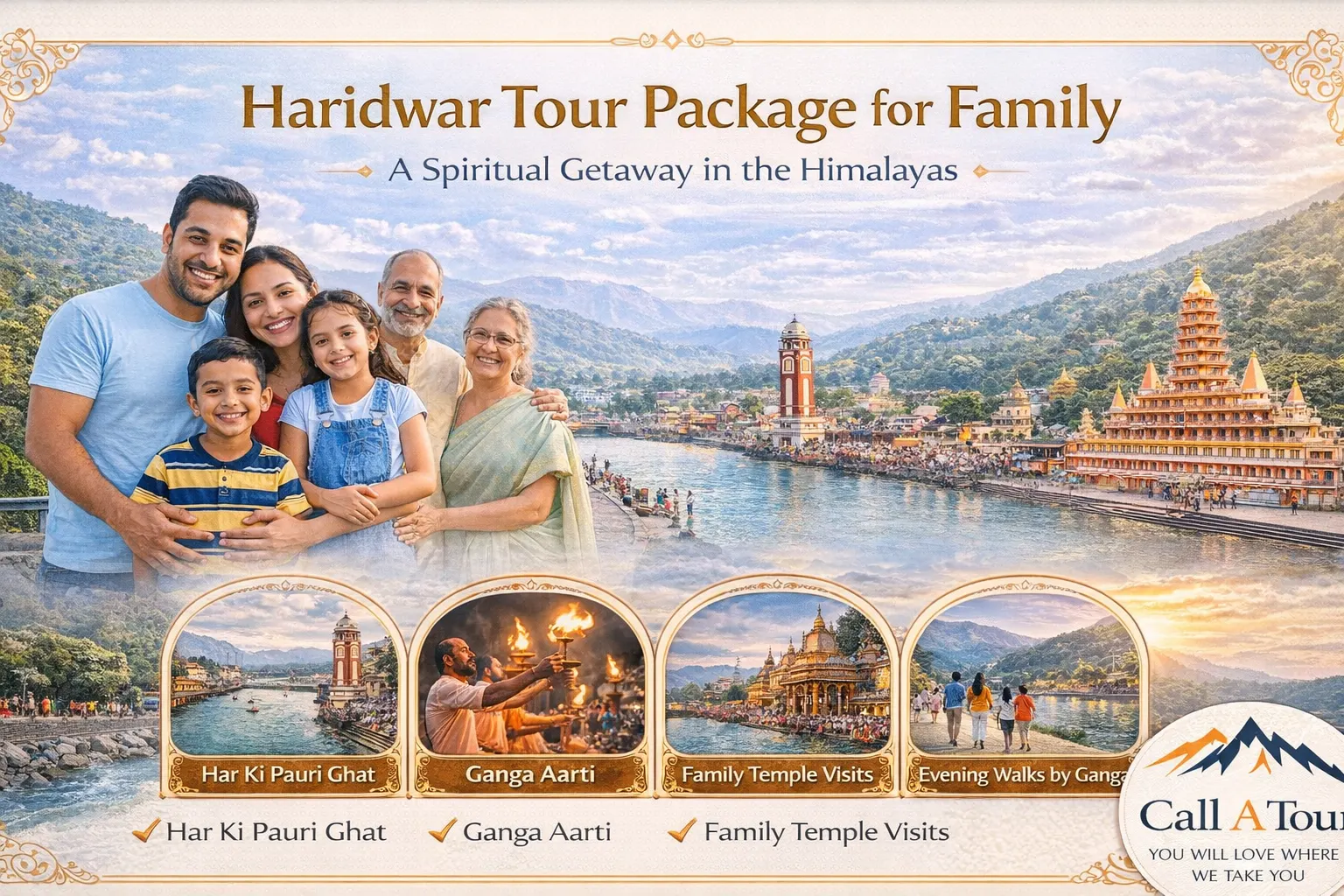 Haridwar Tour Package For Family