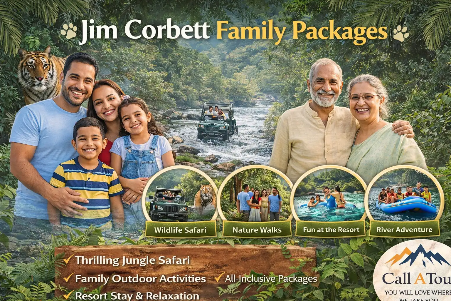 Jim Corbett Family Packages