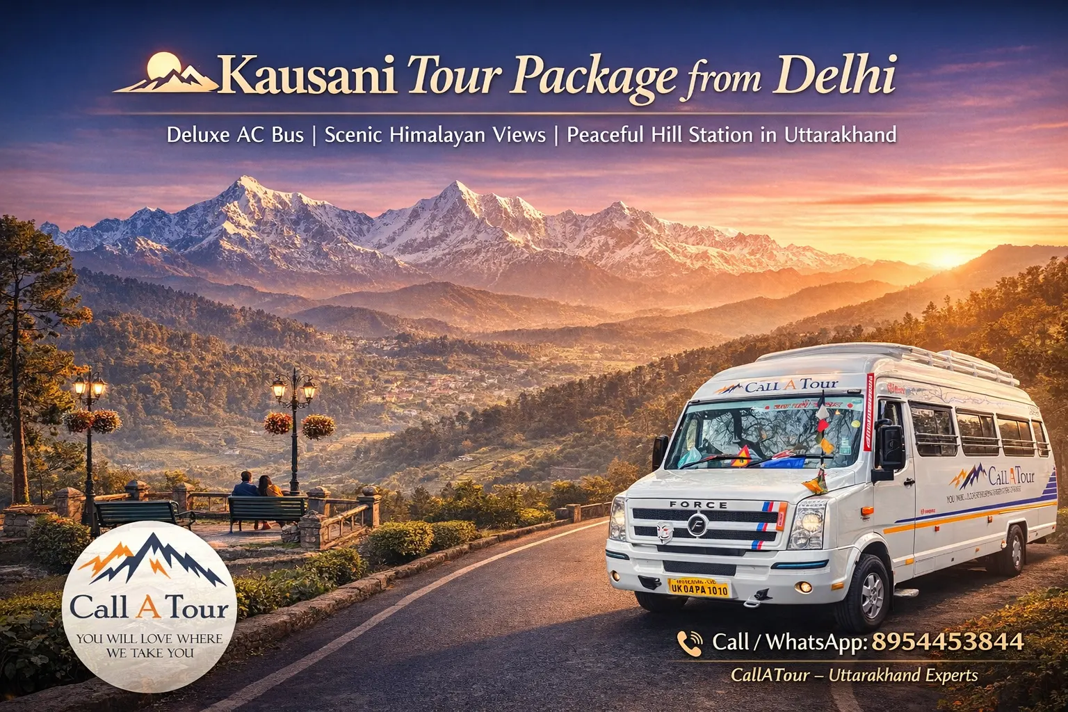 Kausani tour package from delhi