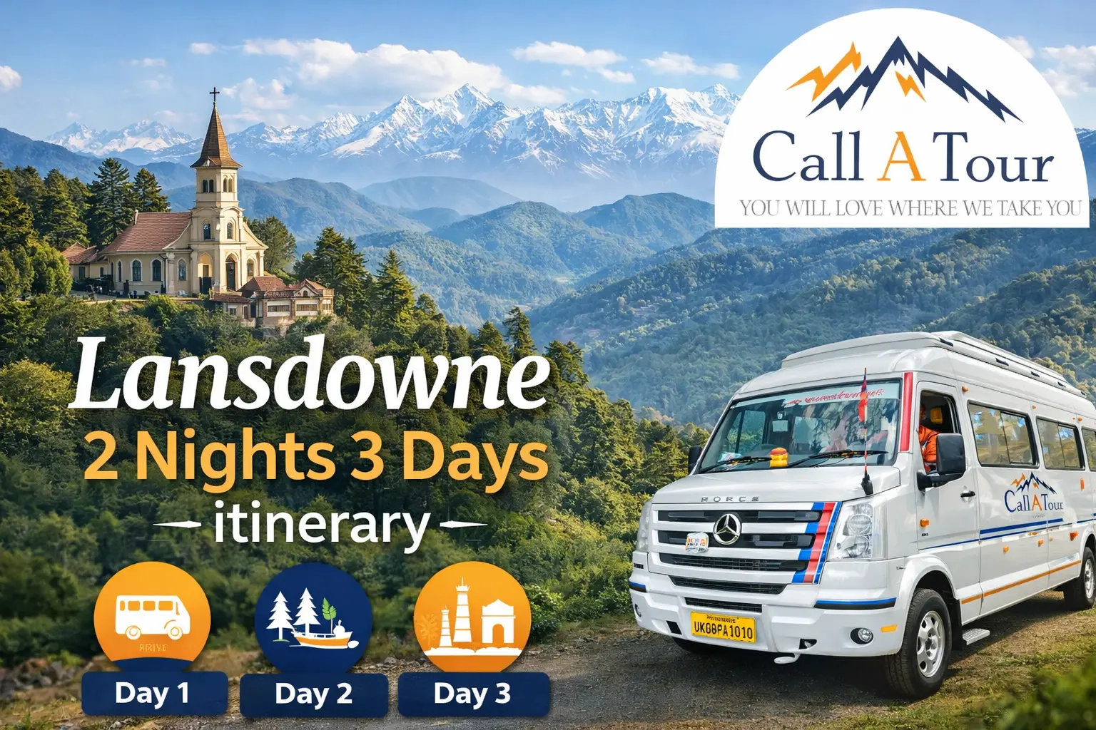 Lansdowne 2 Nights 3 Days Itinerary