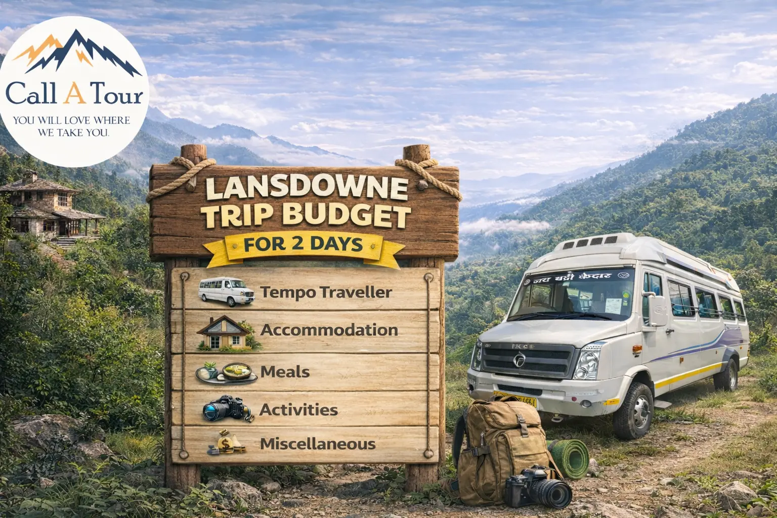 Lansdowne Trip Budget For 2 Days