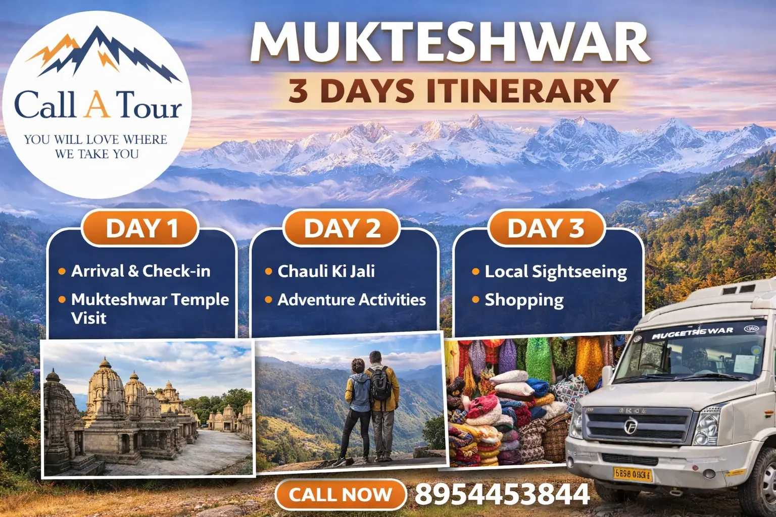 Mukteshwar 3 Days Itinerary