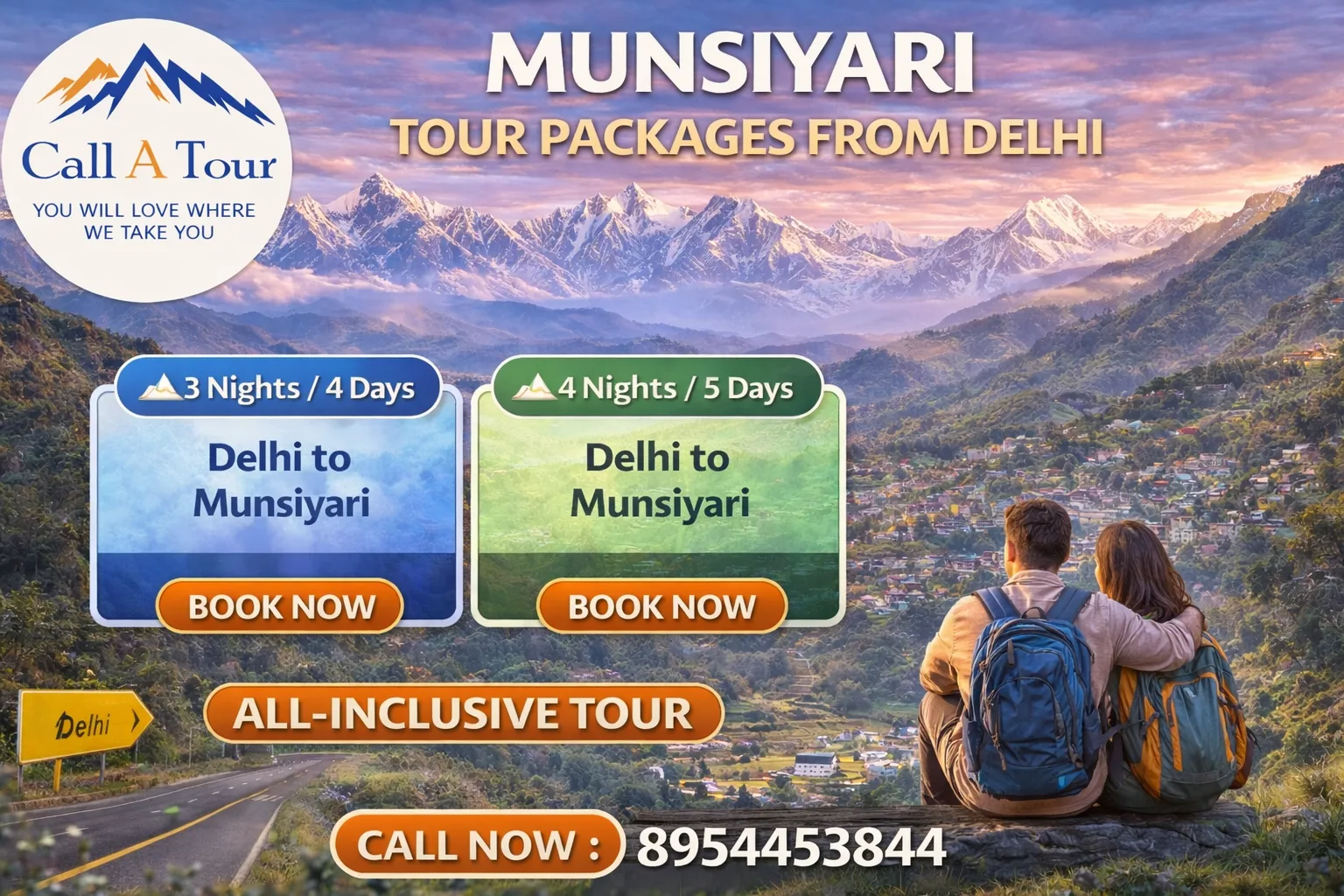 Munsiyari Tour Packages From Delhi