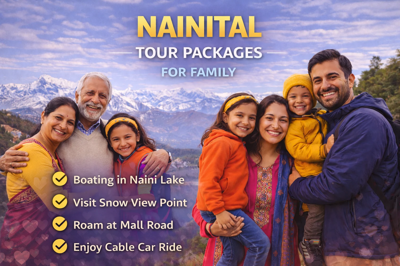 Nainital Tour Packages For Family