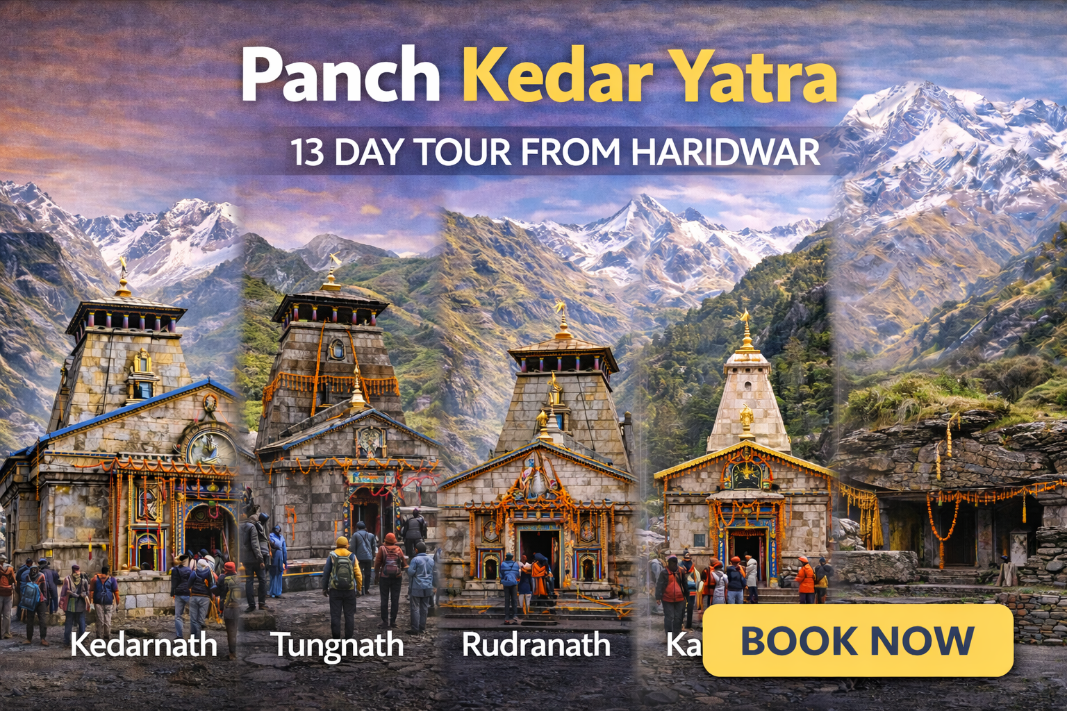 Panch Kedar Yatra Package