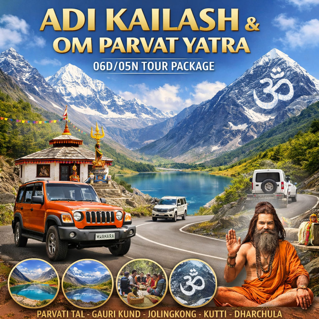 Adi Kailash Om Parvat Yatra Package 2026