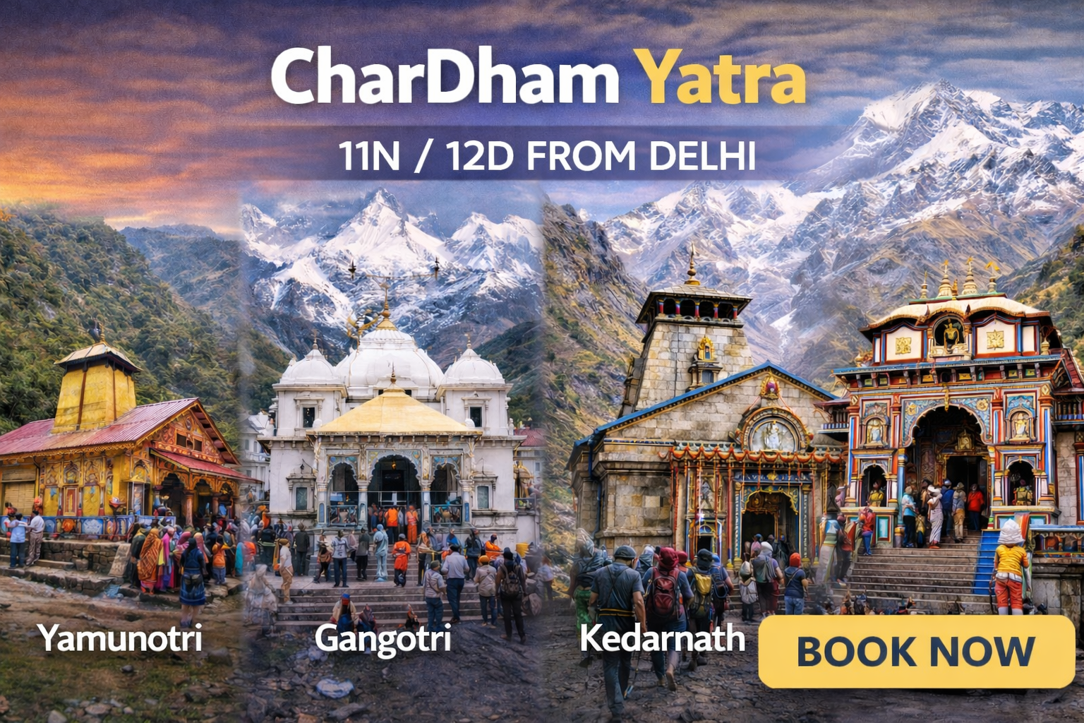 Char Dham Yatra Delhi 2026