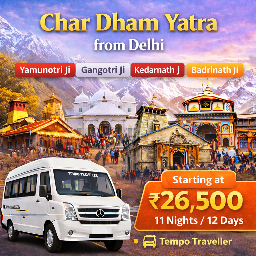 Char Dham Yatra from Delhi